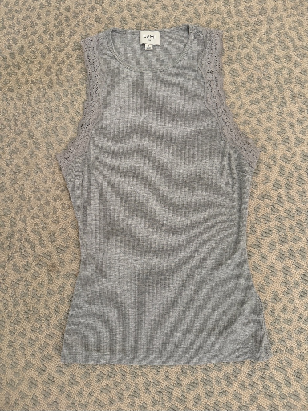 Cami NYC Rian tank size small - light gray